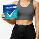Tovrinala Hernia Belts for Women Inguinal, Hernia Belt for Women, Inguinal Hernia Support for Left or Right Side, Comfortable Adjustable Waist Strap with Removable Compression Pads