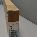 BAOYOUNI Tension Shelf Adjustable Closet Rod Space Saving Wardrobe Clothes Dividers Ivory, 33.07-46.26 Inches