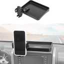 RT-TCZ Cell Phone Holder Dash Mount Holder with Storage Box Bracket Center Console Interior Accessories for Jeep Wrangler JK JKU 2007-2010