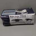 Side Sleeper Pillow with Arm Hole, Shoulder Relief System, Arm Pillow for Neck and Shoulder Pain, Premium Memory Foam, Suitable for Side, Back and Stomach Sleepers - Grey (6in Height)