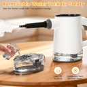 Handheld Steam Cleaner, Multi-Surface Steam Cleaner with Safety Lock, Adjustable Portable Steamer Cleaning with 11pcs Accessories for Home,Floor,Grout, Car, Couch,Furniture - 450ML Water Tank