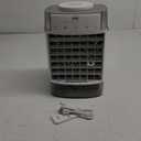 Portable Air Conditioners, 1000ml Portable AC Unit with Remote Control, Powerful 3 Speeds 7 Colors LED Evaporative Air Cooler with Timer, Personal Mini Air Conditioner Portable for Room Office Bedroom