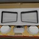 Sunhoo Raised Cat Food Water Bowl Elevated Tilted Kitty Dishes Set of 3 Ceramic Dish for Indoor Cats Orthopedic Pet Food Stand Reduces Vomiting 3 Bowl Cat Feeder Easy Assembly(Wood Color)