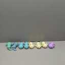 Meooeck 12 Pack Axolotl Stress Relief Toys Glitter Axolotl Starfish Stress Balls Fun Relaxing Squeeze Fidget Toys Relieve Anxiety Squeeze for Birthday Party Goodie Bag Stuffers(Classic)