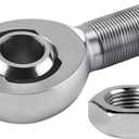 3/4" Heim Joint Rod End Bearing w/Jam Nut,RH 3/4"-16 Thread x 3/4" Bore Chromoly Panhard Rod End Kit for Steering, Suspension,Traction Bars,Links Joints-1Pk