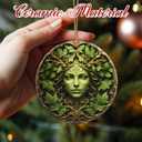 Christmas Ornaments, 2.8 Inch Ceramic Hanging Ornament, Christmas Tree Ornaments, Xmas Decorations, Holiday Decorations, Holiday Party Gifts, and Xmas Gift Ideas