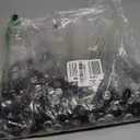 GasSaf Blended Fire Glass Beads for Outdoor Fire Pit, Fireplace, Replaces Existing Gas Logs & Lava Rocks, 3/4 Inch Glass(10 Pound)(Black, Amber, Crystal Clear Luster)