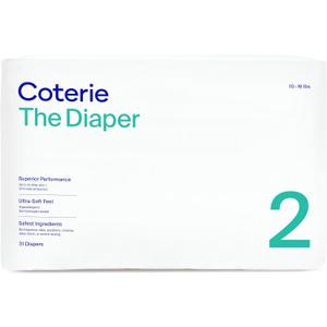 Coterie Size 2 Diaper, 31 CT