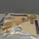 deMoca Sensory Busy Board for Toddlers, Premium Wooden Toddler Busy Board for 1 2 3 Year Old with 10 Educational Activities for Fine Motor Skills, Fidget Activity Toy for Travel (Nature - Large)