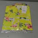 SSLR Big Girls Hawaiian Shirt Beach Tropical Summer Casual Short Sleeve Button Down Shirt