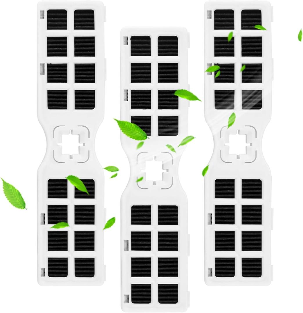 AMI PARTS Pure-Air AF-2 Air Filter Fit for Frigidaire Refrigerator frgpaaf-2 Replace FRFS282LAF FRFS2823AW FRFS2823AS GRMG2272BF PRFS2883AF PRFC2383AF Filter for Air(3-pack)