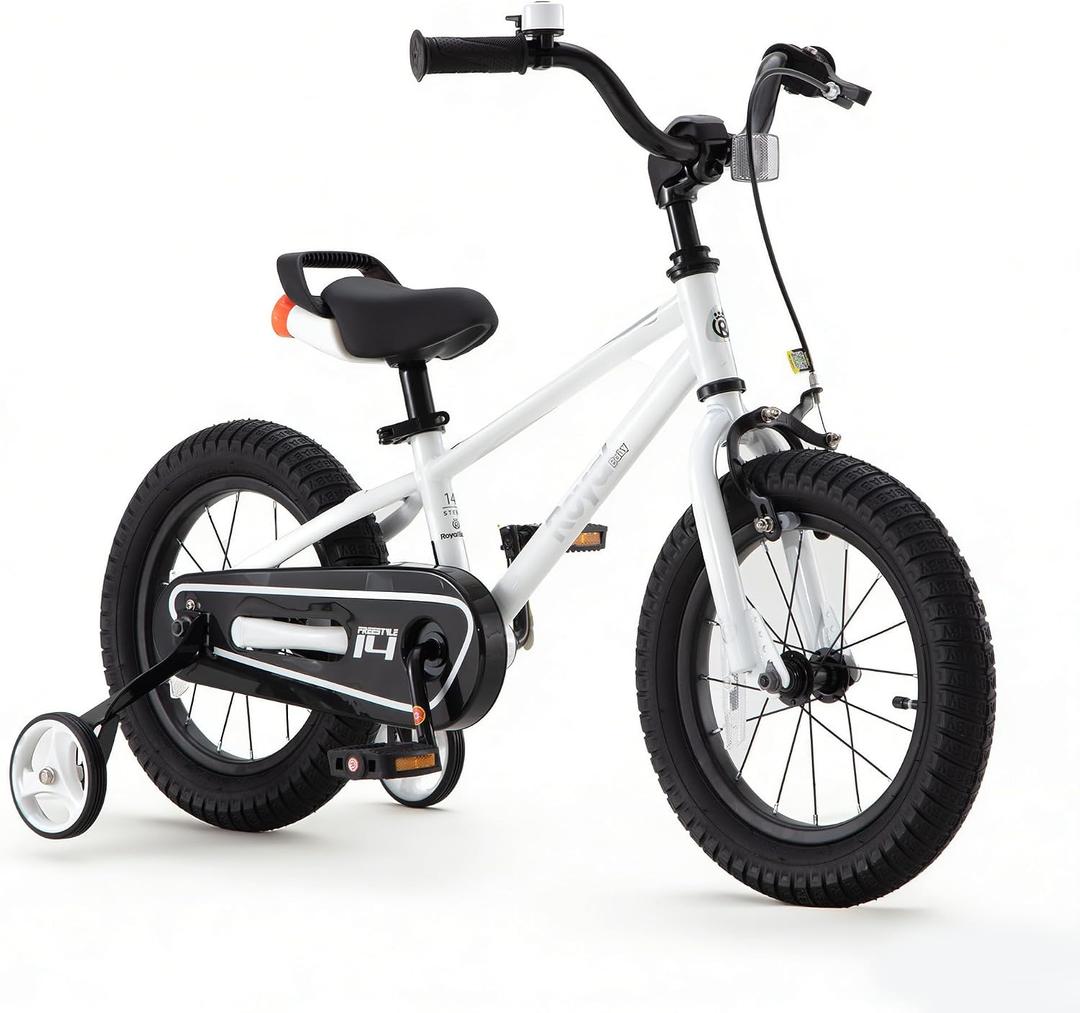 RoyalBaby Kids Bike Freestyle Classic 12 14 16 18 Inch Children Bicycle for Ages 3-10 Years Toddler to Big Kids