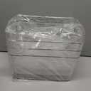Clear Plastic Storage Bins, Pantry Organizers and Storage or Kitchen Organization and Storage Containers Bins for Organizing, Fridge, Freezer, Bathroom, Pantries, Refrigerator, Cabinet Organizer Bin