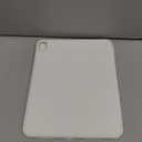 Akkerds Compatible with iPad (A16) 11th Generation Case 11 Inch 2025, for iPad 10th Generation Case 10.9 Inch 2022 with Pencil Holder, Slim Trifold Stand Protective Cover with Soft TPU Back, White