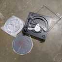 Audio-Technica AT-LP60X-BK Fully Automatic Belt-Drive Stereo Turntable, Black, Hi-Fi, 2 Speed, Dust Cover, Anti-Resonance, Die-Cast Aluminum Platter