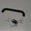 12 Inch Stainless Steel Shower Grab Bar,ZUEXT Oil Rubbed Black Shower Handle,Bathroom Balance Bar,Safety Hand Rail Support Bar for Handicap Elderly Injury,Senior Assist Bar,Wall Concealed Mount Handle