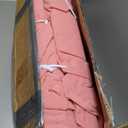 6 Packs Pink Teepee Tent for Kids with 10FT String Lights, Indoor Outdoor Play Teepee Tent for Girls & Boys, Foldable Tents for Birthday Party Boho Sleepovers Party Pajama Party