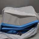 Jasonwell Foldable Dog Pet Bath Pool Collapsible Dog Pet Pool Bathing Tub Kiddie Pool Doggie Wading Pool for Puppy Small Medium Large Dogs Cats and Kids 71" Grey (Mdf Wood Gray)