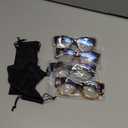 Progressive Multifocus Reading Glasses for Women Men Blue Light Blocking Computer No Line Multifocal Readers (A4 Multicolor)