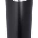 San Jamar One-Size-Fits-All Ez-Fit In-Counter Cup Dispenser Fits 8-46 Oz Cups with Interchangeable Gaskets for Restaurants, Dining Halls, and Fast Food, Plastic, 23.25 Inches, Black