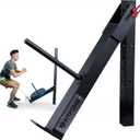 FitForge Belt Squat Attachment for Rack and Squat Belt - Space Saving Power Rack Squat Stand Attachment - Power Cage Squat Rack Add On for Home Gym, Compatible with All Hole Plates