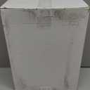 Cupcake Carrier, EXTRA LARGE LID, White Cupcake Holder Carries 24 Standard-Size Cupcakes, Muffin Traveler Two Tier Stand Reusable Cupcake Box