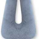 Travel Pillow Car Pillow Kid Car Sleeping The Sleeping Aid for Adults and Kids on Road Trips Kids Travel Pillow Gray