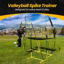 Apex Sports Volleyball Spike Trainer Adjustable Solo Practice Station for Hitting & Spiking Durable 25lb Base, Easy Ball Reload Indoor/Outdoor Training Aid for All Skill Levels