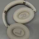 Monster Persona 4th ANC Active Noise Canceling Headphones, Wireless Bluetooth Over-Ear Headphones with 3 EQ Modes, and 70H Playtime, Bluetooth 6.0, Deep Bass, Foldable Comfort Design for Travel, White