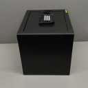 1.6 Cub Fire Proof Safe for Home Documents, Anti-Theft Digital Security Box with Electronic Keypad Lock and Spare Key, Small Safes for Home Use Fire and Water proof for Money Jewelry Valuables