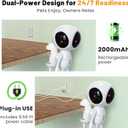 Cat Laser Toy, 2-in-1 Interactive Cat Toys with Dual Laser & Catnip Dangler, Smart Motion-Activated Random Trajectory, 4 Speed Modes, Rechargeable, Quiet & Clamp Design for Bored Indoor Cats