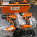 BLACK+DECKER 20V MAX Cordless Drill and Impact Driver, Power Tool Combo Kit with Battery and Charger (BD2KITCDDI)