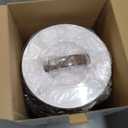 Fontaines Luxury Towel Warmer for Bathroom, Spa - Large Heated Thermal Bucket, Wood Handle, Safe Auto Shut Off, Fits Up to Two Large 40x70 Oversized Towels or Robes - White