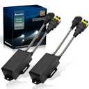 Bestview H8 H9 H11 Canbus Decoder Kits Compatibility Anti Flickering Resistor Warning Canceler Pack of 2