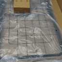 Folding Shopping Cart with 360 Rolling Swivel Wheels - Foldable Grocery Cart with Double Basket & Waterproof Liner, Portable Heavy Duty Utility Carts for Laundry (Large, Black Basic)