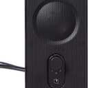 Amazon Basics AC-Powered Computer Speakers for Desktop or Laptop PC with Volume Control, Headphone Jack, Black (US Version)