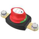 Side Post Battery Disconnect Switch, CNAODUN Battery Cut Off Switch 12-48V Heavy Duty Battery Shut Off for Car RV Boat and Vehicle(On/Off)