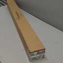 KAMANINA 1 Inch Double Curtain Rods 36 to 72 Inches (3-6 Feet) Telescoping Dark Silver Curtain Rod for Windows 24 to 68 Inches, Heavy Duty Drapery Rods with Square Finials, Antique Silver, 36-72"