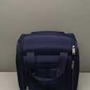 Amazon Basics Underseat Carry On Luggage with Wheels - 14" Rolling Travel Bag, Navy