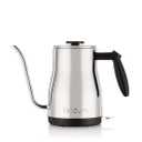 Bodum 34oz Bistro Gooseneck Electric Water Kettle, Pour Over Coffee & Tea, Brushed Stainless Steel