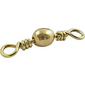 SouthBwnd Brass Barrel Swivels Mix Size 14, 1/0, 7, Pack of 3