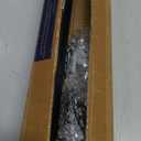 Closet Rod,17 to 38 Inch Closet Rods For Hanging Clothes,Heavy Duty Adjustable Closet Rod,Black Closet Poles For Hanging Clothes