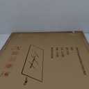 Tempered Glass Chair Mat 45" x 35.5"
