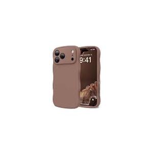 BENTOBEN Magnetic for iPhone 17 Pro Max Case with Cute Ribbon Bows Pattern, [Compatible with MagSafe] Translucent Matte Anti-Slip Slim Women Girl Protective Cover for iPhone 17 Pro Max 6.9", Brown
