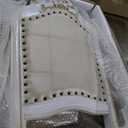 Acme Vendome Wooden Counter Height Chairs in Antique Pearl (Set of 2)