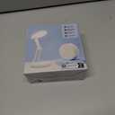 One Fire Cordless Desk Lamp,Dimmable Small Battery Powered Lights,3600mAh Rechargeable Wireless Table Lamp,Mini Lamp&Portable Light for Bed,Book Reading,Home for Small Spaces,Nail Light,Craft,Office (White)