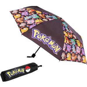 Pokmon Pokemon Umbrella for Adults Teens Kids - Folding Telescopic Umbrella Lightweight Travel School Work Gifts