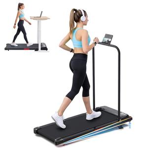 Portable Walking Pad Treadmill with Incline, 3.0HP Mini Electric Treadmills for Home Small, 0.6-7.6MPH Small Walking Pad with Handle Bar for Exercising, 350LBS
