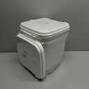 Rice Container - Flour Rice Dispenser 20lbs/10kg/10.6qt Food Grain Cereal Bins Pet Food Storage Laundry Pods Container for Household Pantry Organization (20lbs)