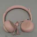 Wireless Headset with AI Noise Cancelling Microphone Bluetooth Headset - Bluetooth V5.2 Headphones with USB Dongle & Mic Mute for Computer/Laptop/PC/iPhone/Android/Cell Phones (Pink)